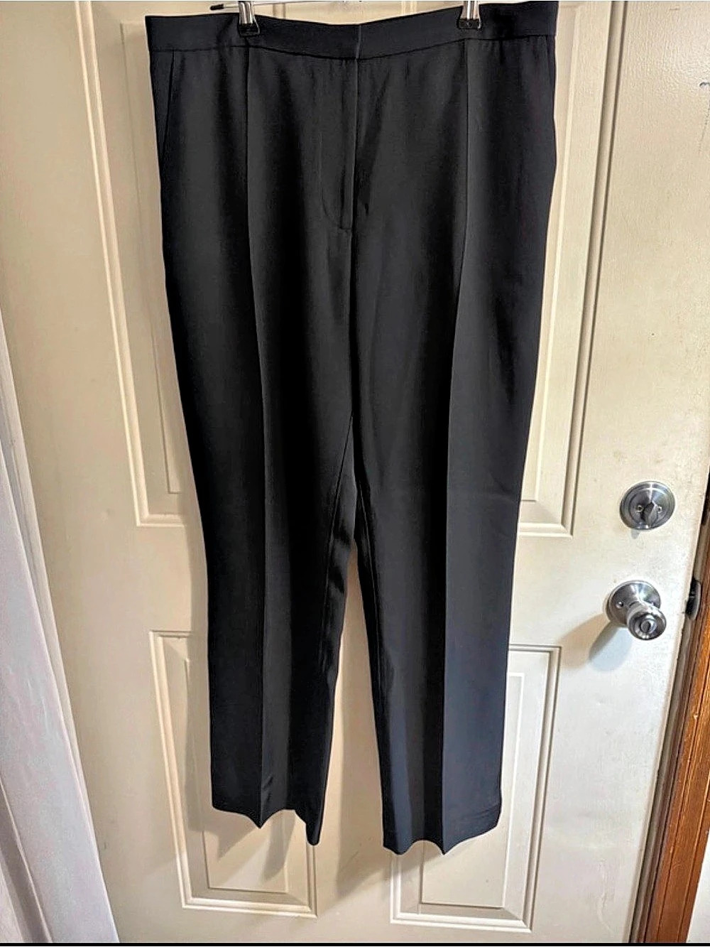 COS Satin-Panelled Wool Tuxedo Trousers Black